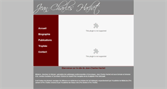 Desktop Screenshot of jean-charles-hachet.com